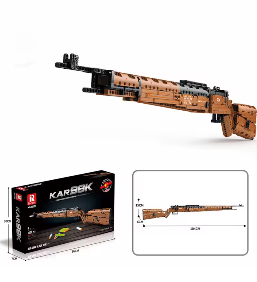SET BRICKGUN : KAR98K (1207 PIÉCES)
