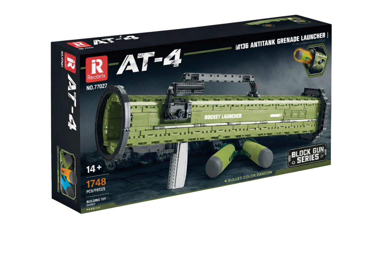 SET BRICKGUN : AT-4 MISSILE (1748 PIÉCES)