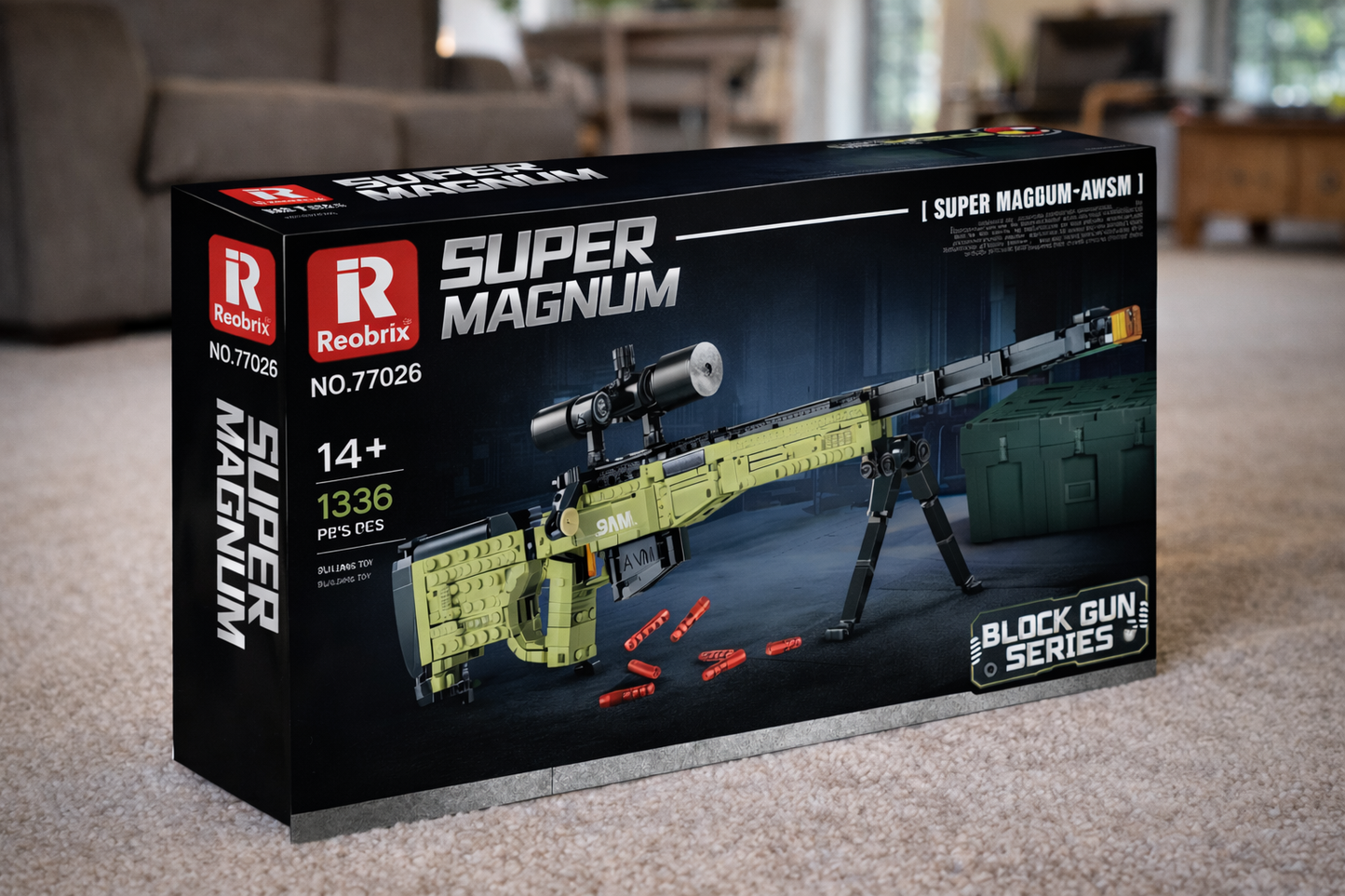 SET BRICKGUN : SUPERMAGNUM (1336 PIÉCES)