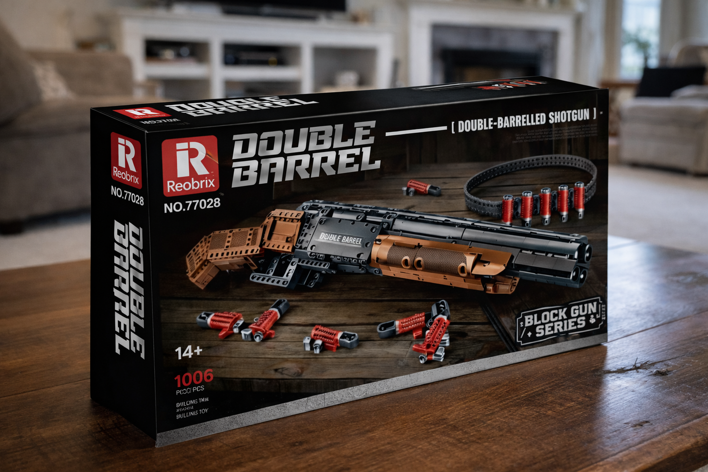 SET BRICKGUN : DOUBLE BARREL (1006 PIÉCES)