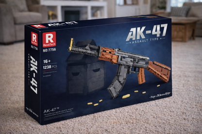 SET BRICKGUN : AK-47 (1238 PIÉCES)