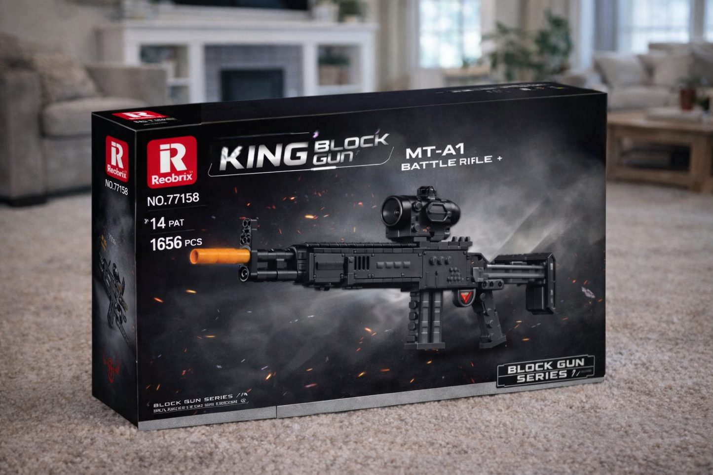 SET BRICKGUN : MK 14 (1656 PIÉCES)