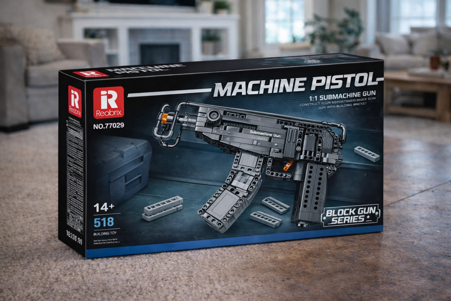 SET BRICKGUN : SCORPION (518 PIÉCES)