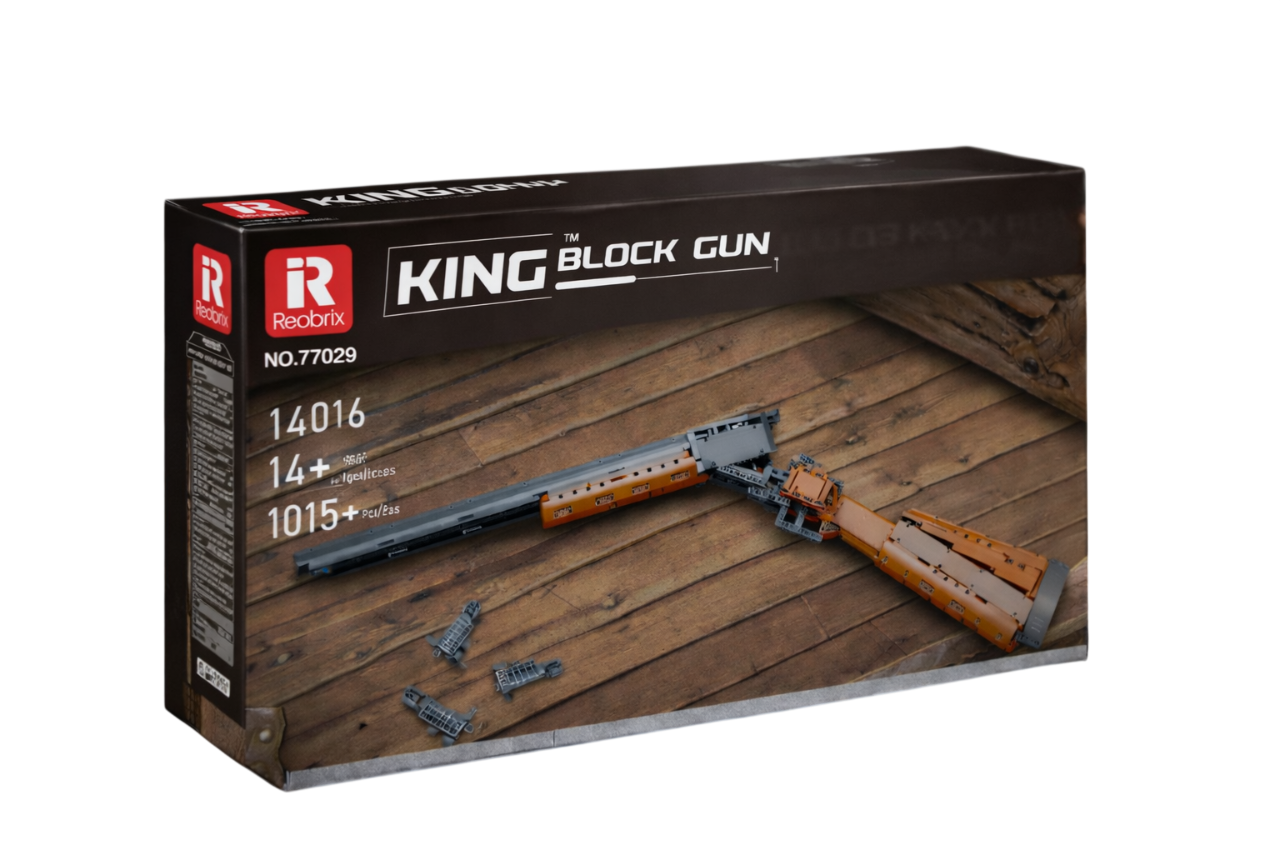 SET BRICKGUN : DOUBLE CANON CHASSE (1015 PIÉCES)