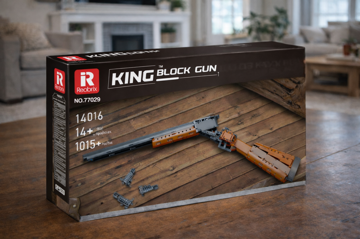 SET BRICKGUN : DOUBLE CANON CHASSE (1015 PIÉCES)