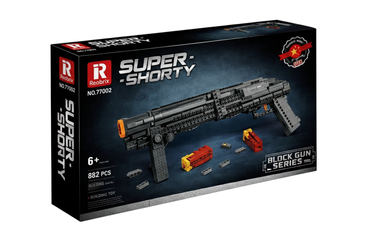 SET BRICKGUN : SUPER SHORTY (882 PIÉCES)