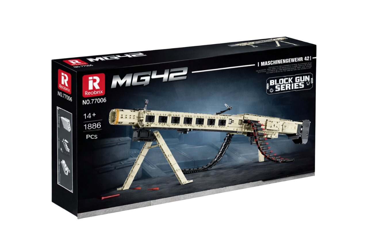 SET BRICKGUN : MG42 (1886 PIÉCES)
